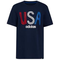Big Boys Americana USA Short Sleeve T-Shirt
