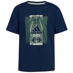 Adidas Big Boys Football Graphic Short Sleeve T-Shirt