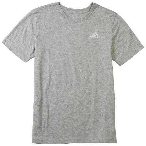 Adidas Big Boys Essential Logo Short Sleeve T-Shirt