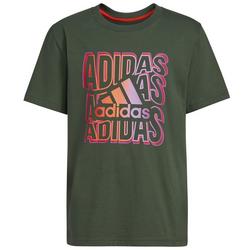 Big Boys Adidas In Motion Short Sleeve T-Shirt