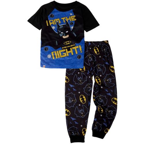 Lego Batman 2-pc. Batman Graphic Short Sleeve Pajama