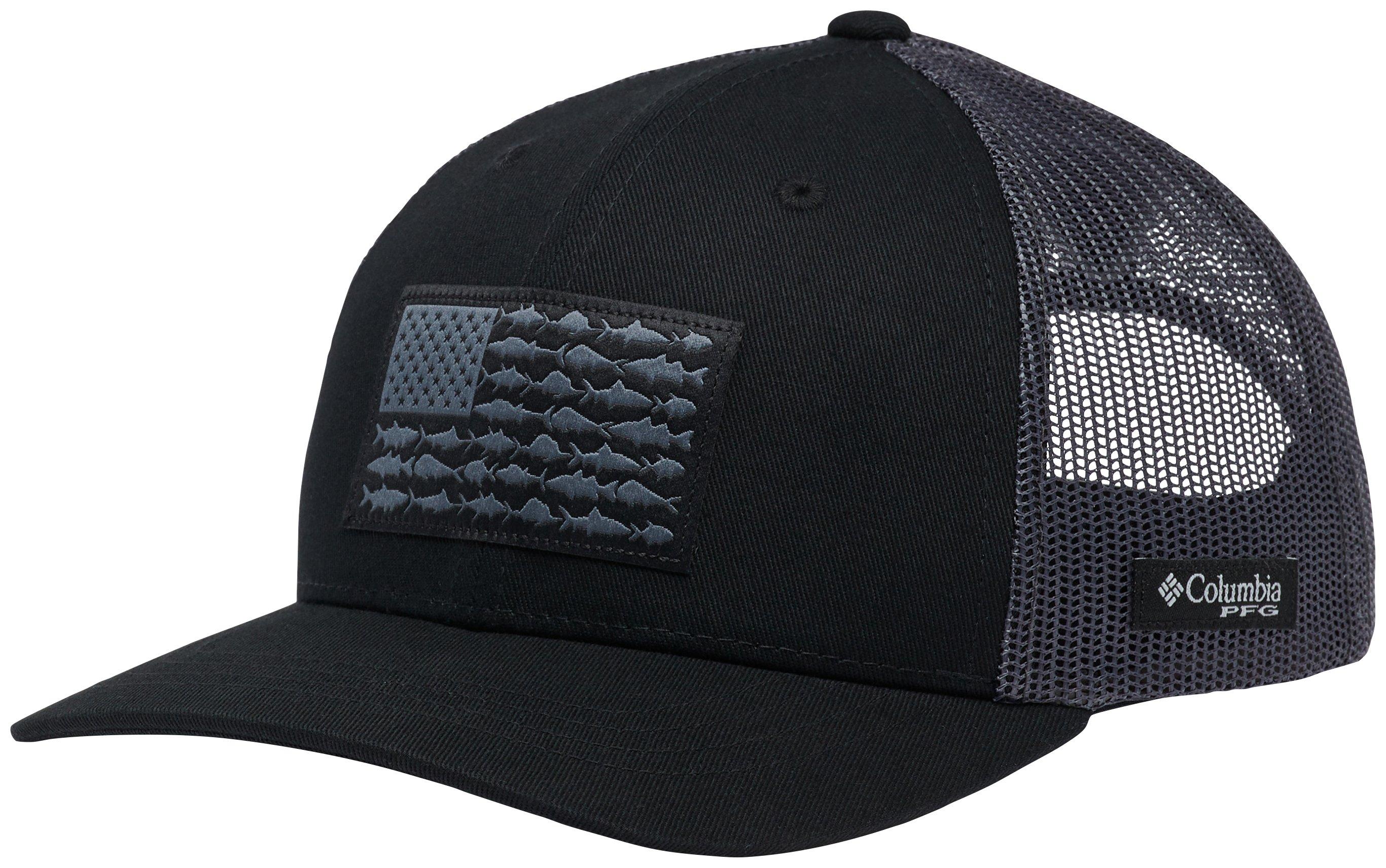 Columbia Sportswear PHG Game Flag Mesh Trucker Snapback Baseball Cap  Snapback Hats