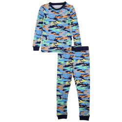 Sleep On It Little & Big Boys 2-pc. Camo Pajama Set