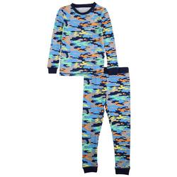 Little & Big Boys 2-pc. Camo Pajama Set