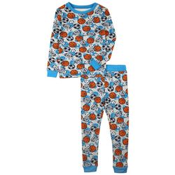 Sleep On It Little & Big Boys 2-pc. Sports Pajama Set