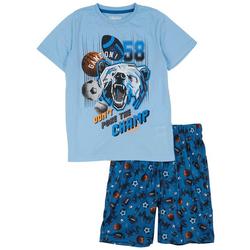 Big Boys 2-pc. Short Sleeve Pajama Set