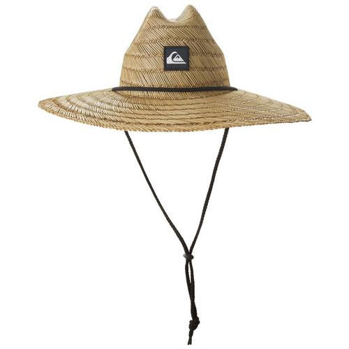 Quiksilver Boys' Logo Pierside Straw Hat