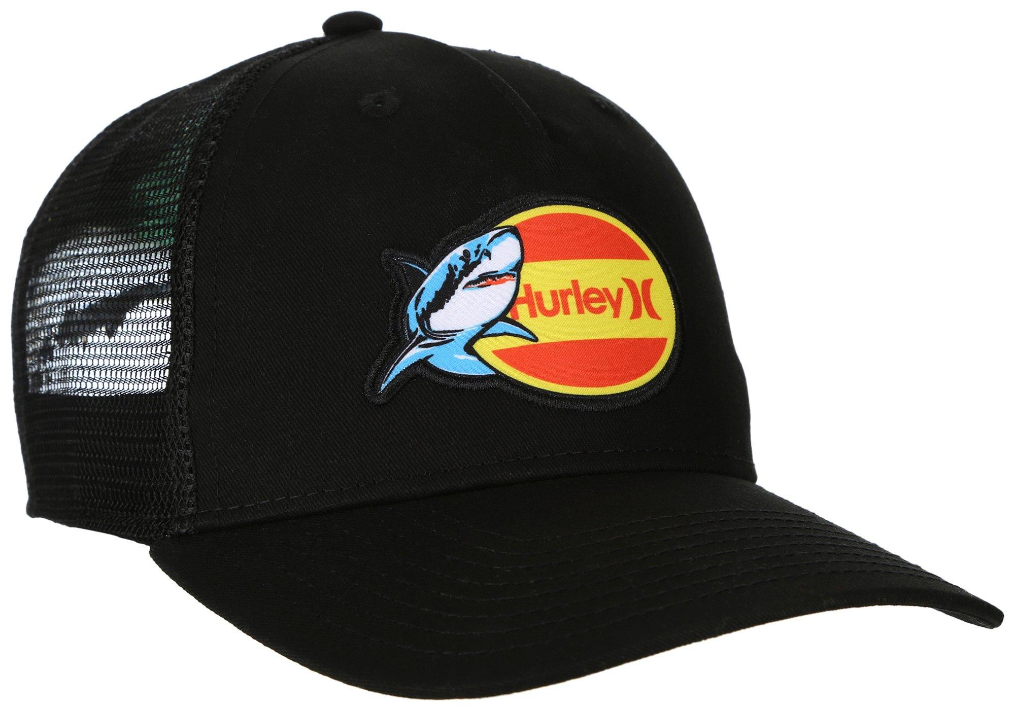 Boys Black Shark Trucker Hat