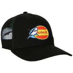 Boys Black Shark Trucker Hat