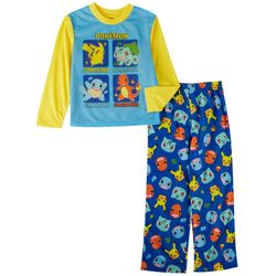Pokemon Big Boys 2-pc. Character Print Pajama Pant Set