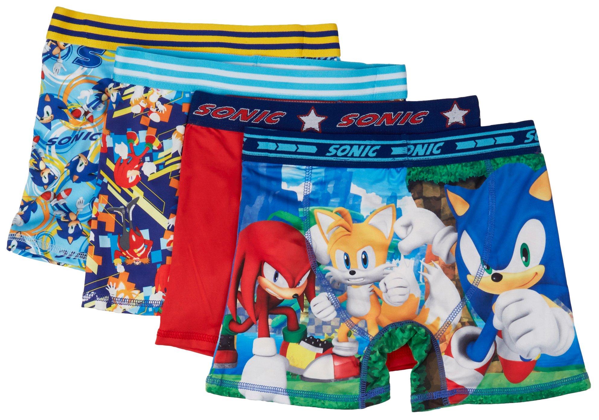 5-pack cotton boxer briefs - Blue/Lilo & Stitch - Kids