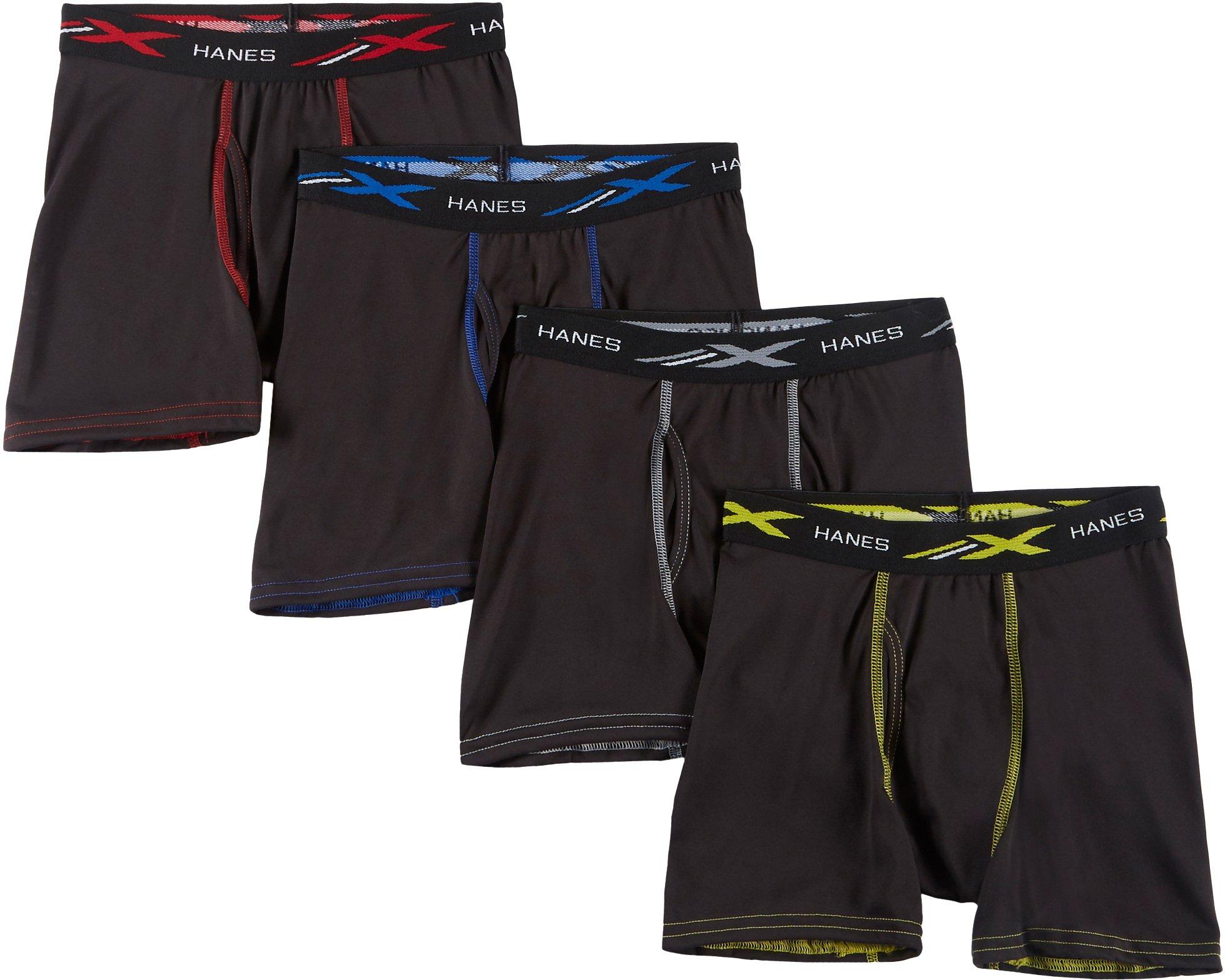 Boys 4-pk. X-Temp Performance Boxer Briefs