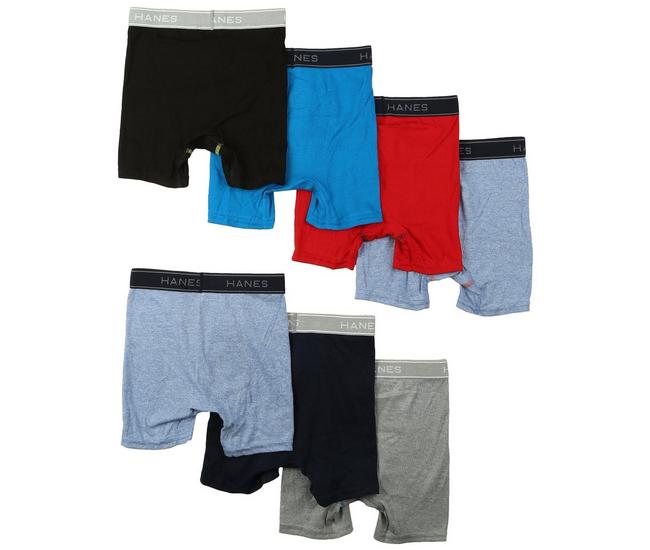 Hanes Toddler Boys' Underwear, Pure Comfort 100% Cotton Boxer