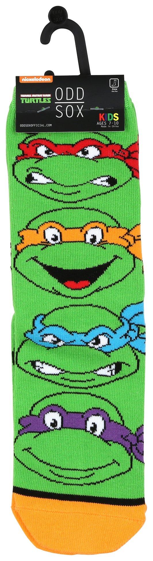 Teenage Mutant Ninja Turtles Men’s 2 Pair of Socks Odd Sox Brand