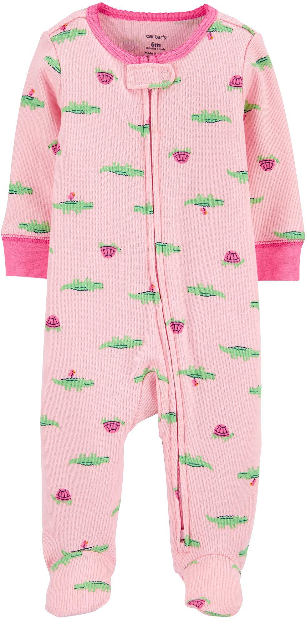 carters baby girl pjs