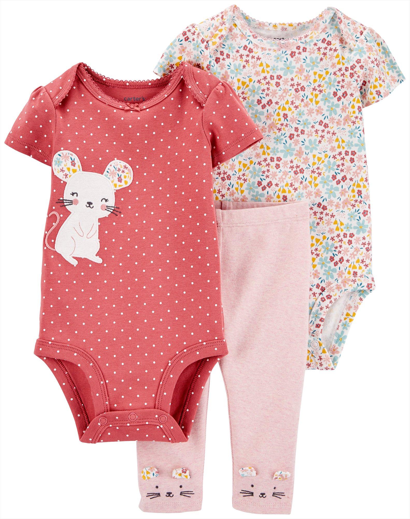 carter's layette set girl