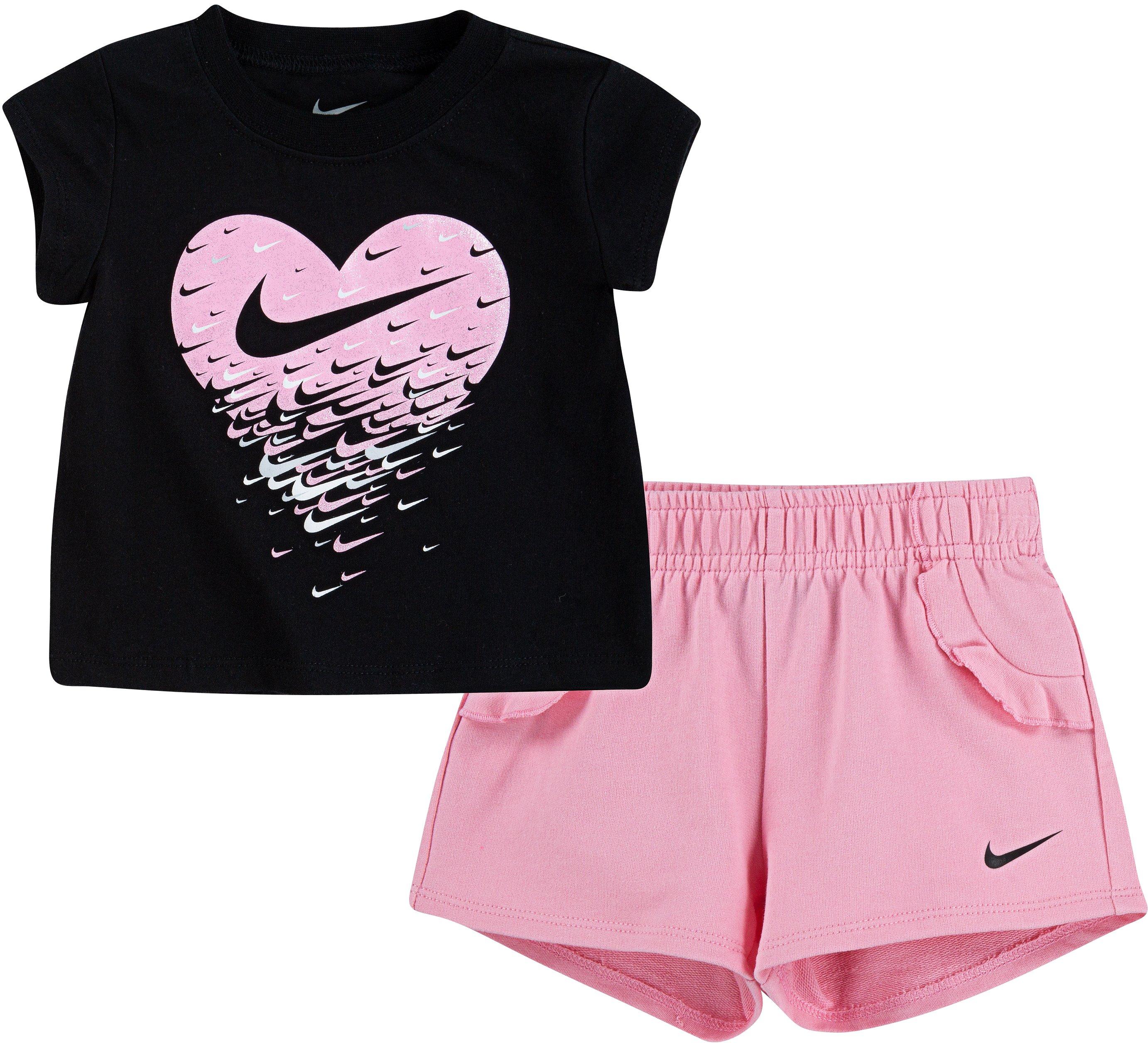 baby girl nike short sets