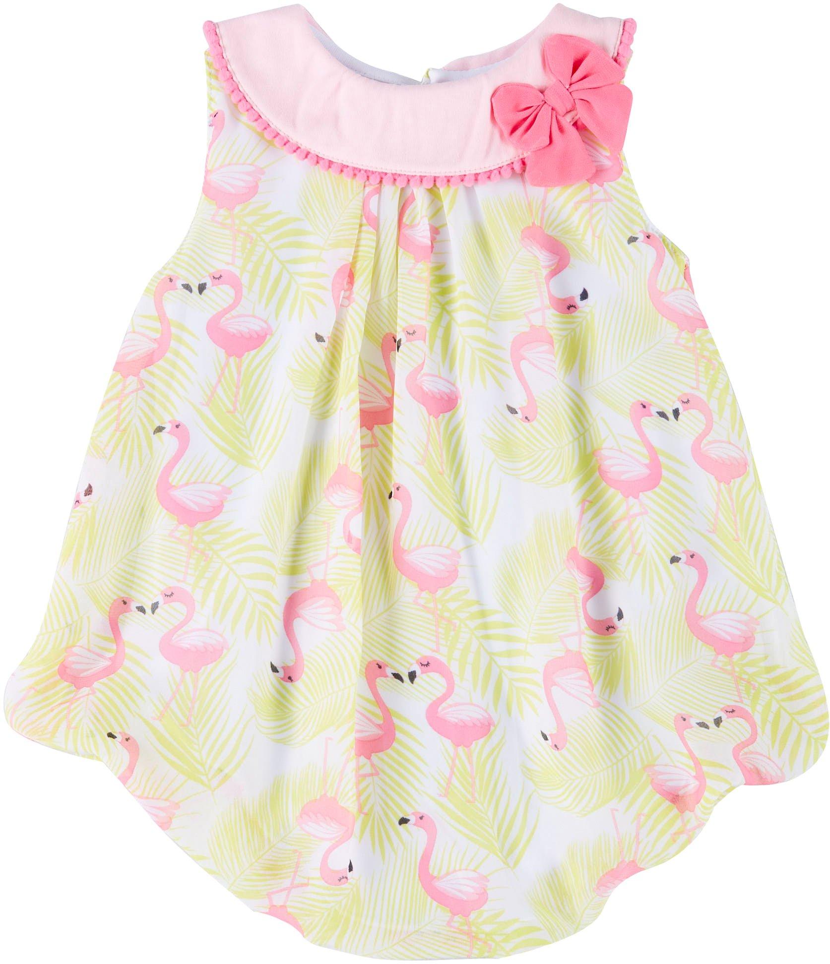 baby flamingo dress