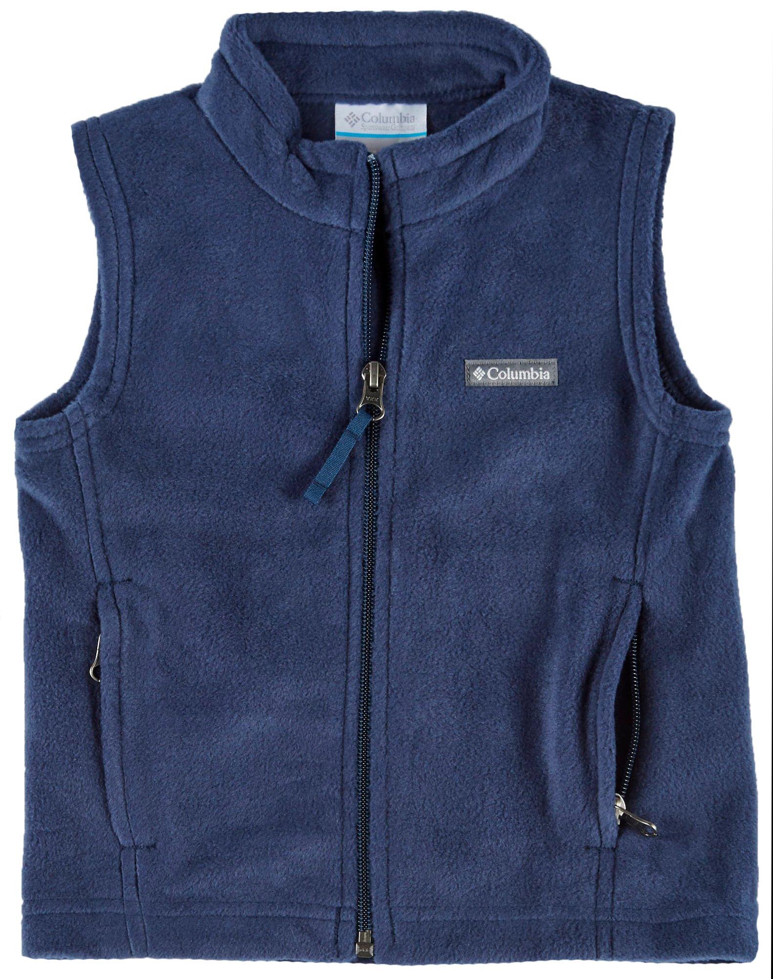 boys columbia fleece vest