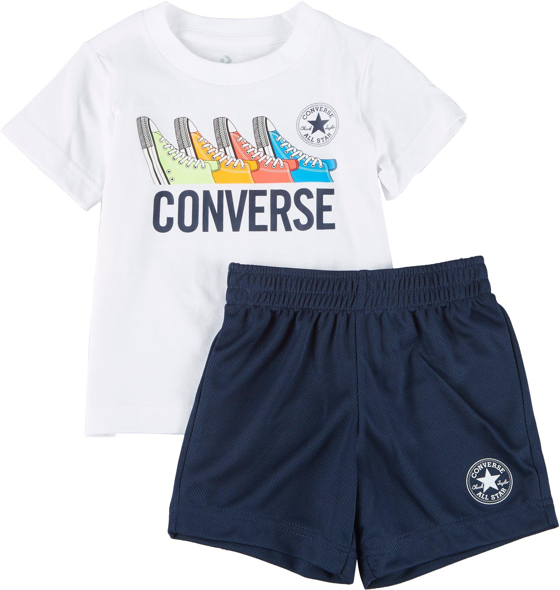 converse boys shorts