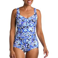 Womens Global Groove Shirred Front Girl Leg One Piece