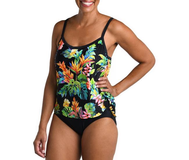 YanHoo Romper Swimsuits for Women One Piece Bathing Suit Ruffle