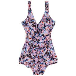 Womens Abstract Butterfly One Piece