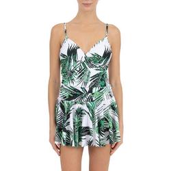 Womens Tropical Banded Swimdress