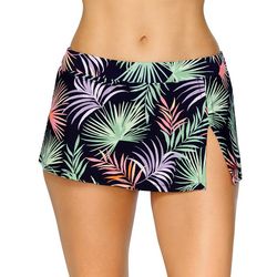 Leilani Womens Palm Breeze Lux Skirtini Swim Skirt