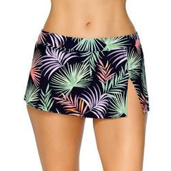 Womens Palm Breeze Lux Skirtini Swim Skirt