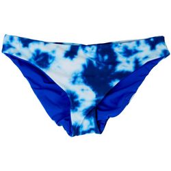Cyn & Luca Juniors Reversible Tie Dye Ruched Swim Bottoms