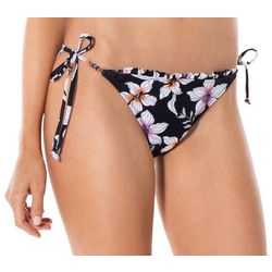 C&C California Juniors Floral Side-Tie String Bikini Bottom