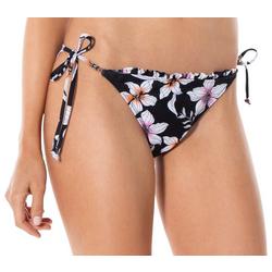 Juniors Floral Side-Tie String Bikini Bottom