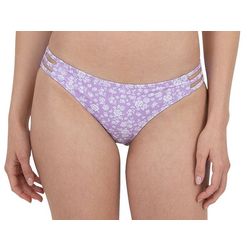 Cyn & Luca Juniors Ditsy Lavender Caged Swim Bottoms