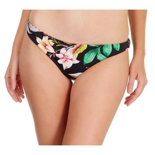 Hurley Juniors Reversible Flora Moderate Bikini Bottom