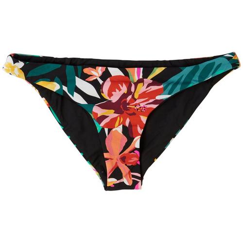 Hurley Juniors Floral Surf Moderate Bikini Bottom