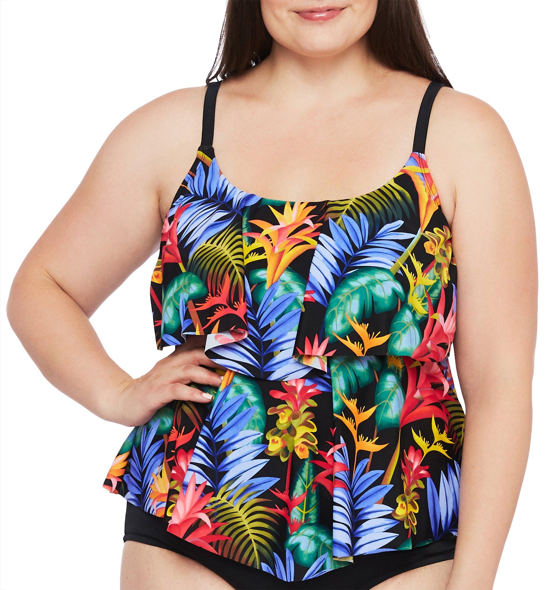 bealls plus size swimwear