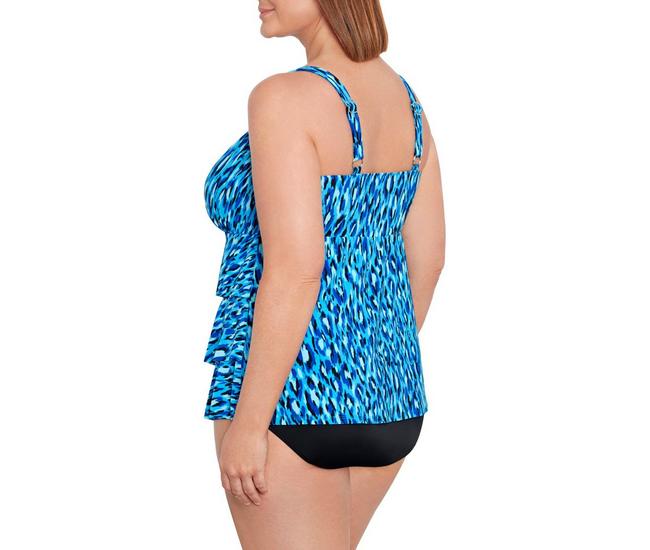 Plus Size Dolfin Ocean Performance Back Colorblock One-Piece Swimsuit,  Women's, Size: 40 COMP, Pink Ovrfl - Yahoo Shopping