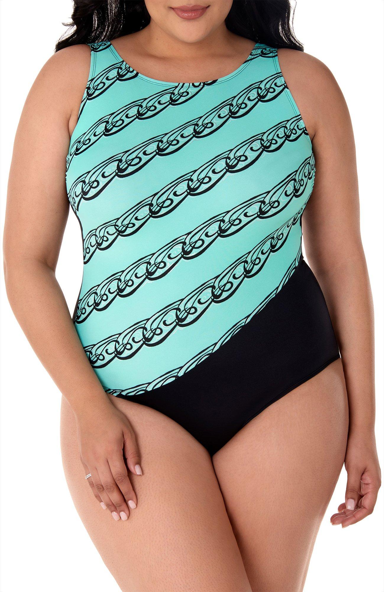 bealls plus size swimwear