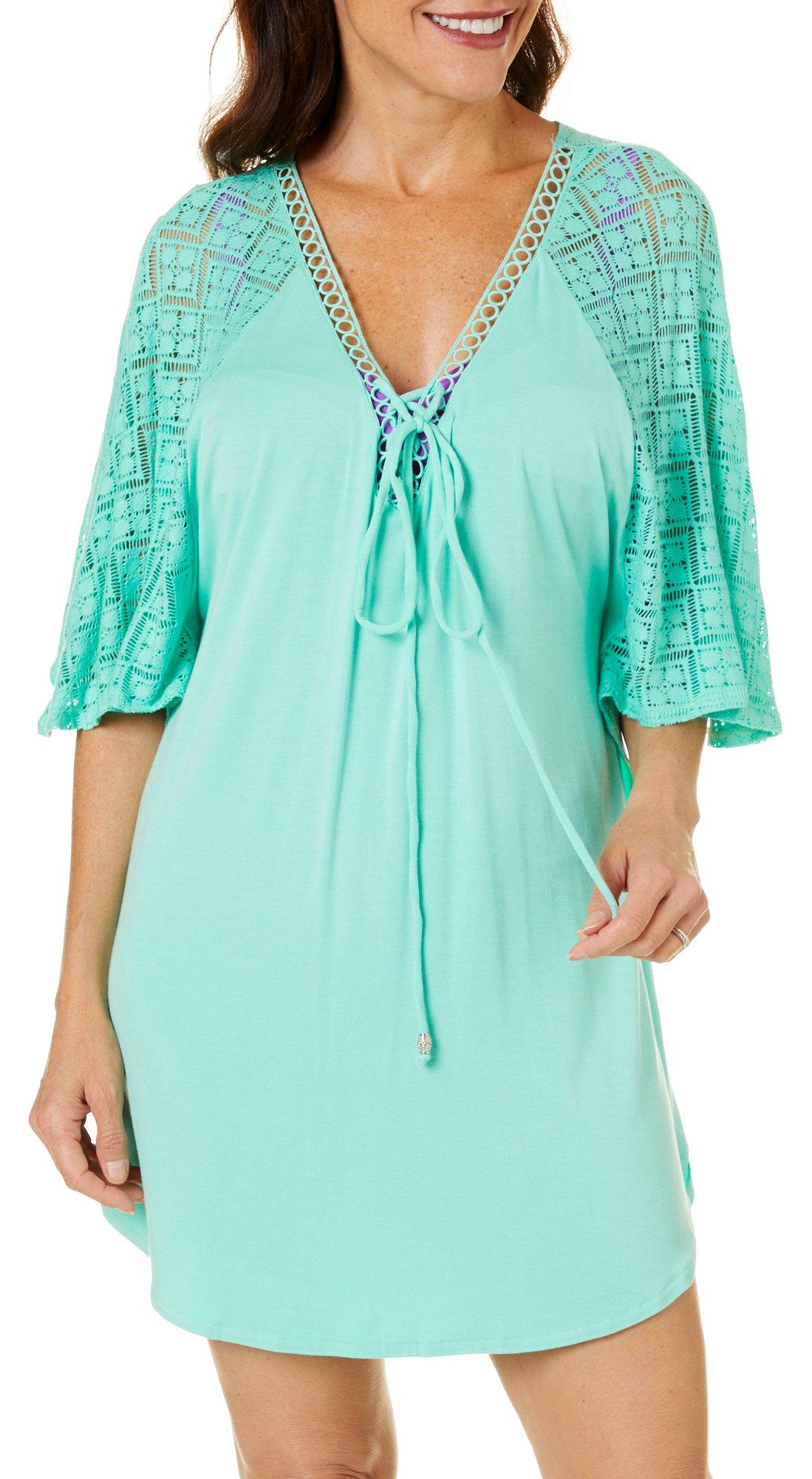 diamond swim cover up