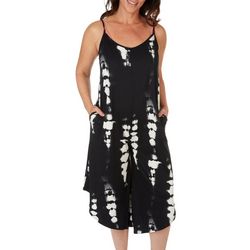 Pacific Beach Womens Tie Dye Jumper Cover Up