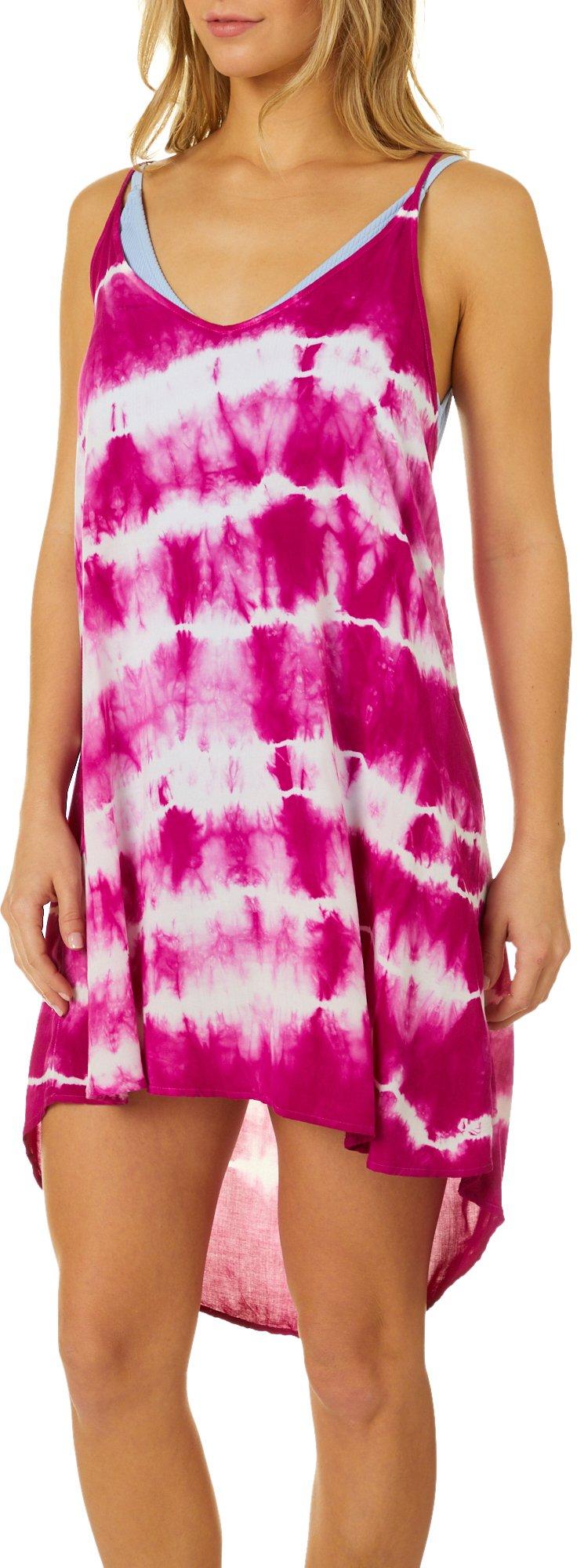 tie dye cover up dress