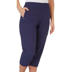 Coral Bay Womens Pocketed Golf Capris