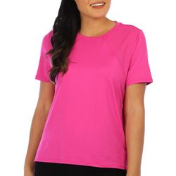 Nanette Lepore Womens Pique Solid Tee