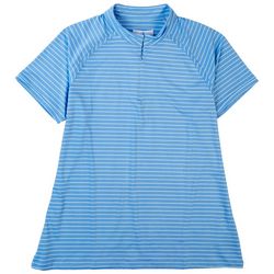 Sport Haley Womens Stripe Polo Shirt