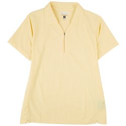 Pebble Beach Womens Pique Short Sleeve Shirt