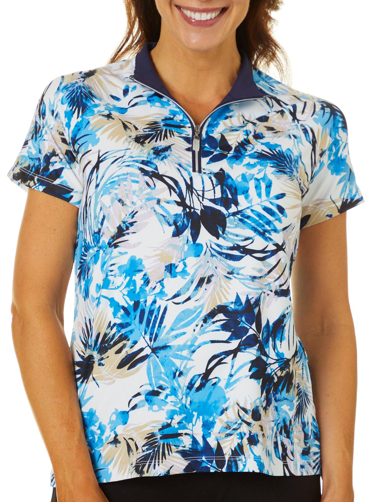 hawaiian polo shirts womens