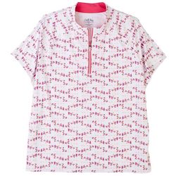 Coral Bay Womens Cocktails Golf Top