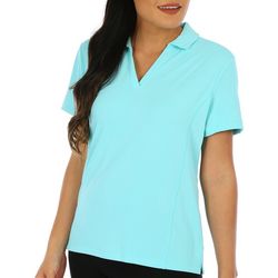 Coral Bay Golf Womens Short Sleeve Golf Polo Collar