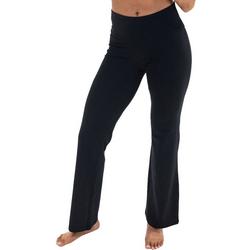 Womens 31.5 in. Solid Bootcut Yoga Pant